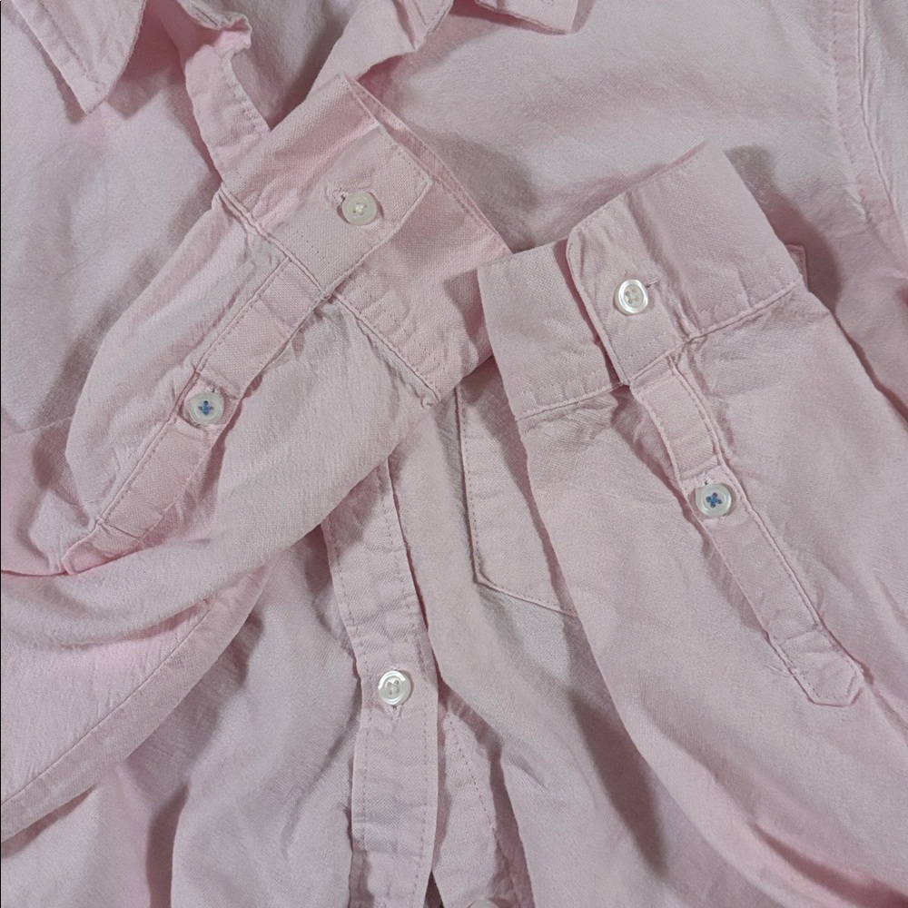 Croft & Barrow Light Pink Button-Up Shirt - Picture 4 of 8